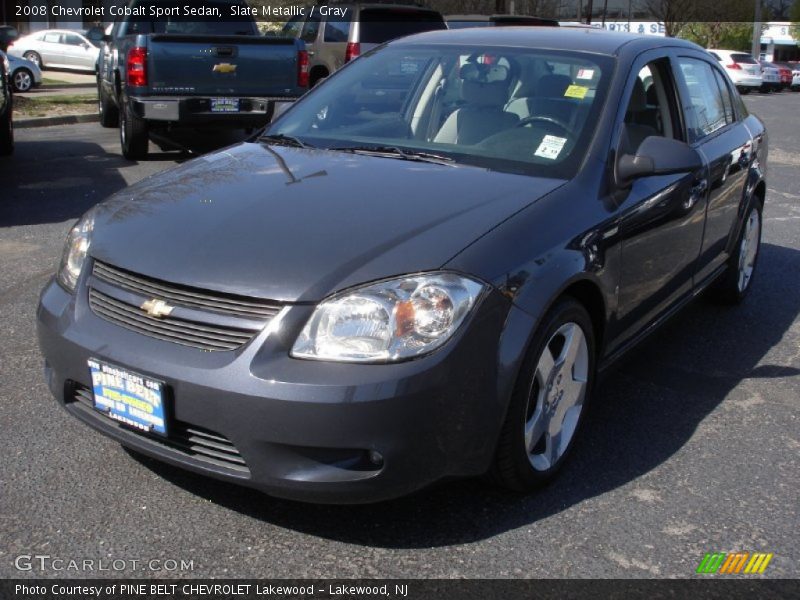 Slate Metallic / Gray 2008 Chevrolet Cobalt Sport Sedan