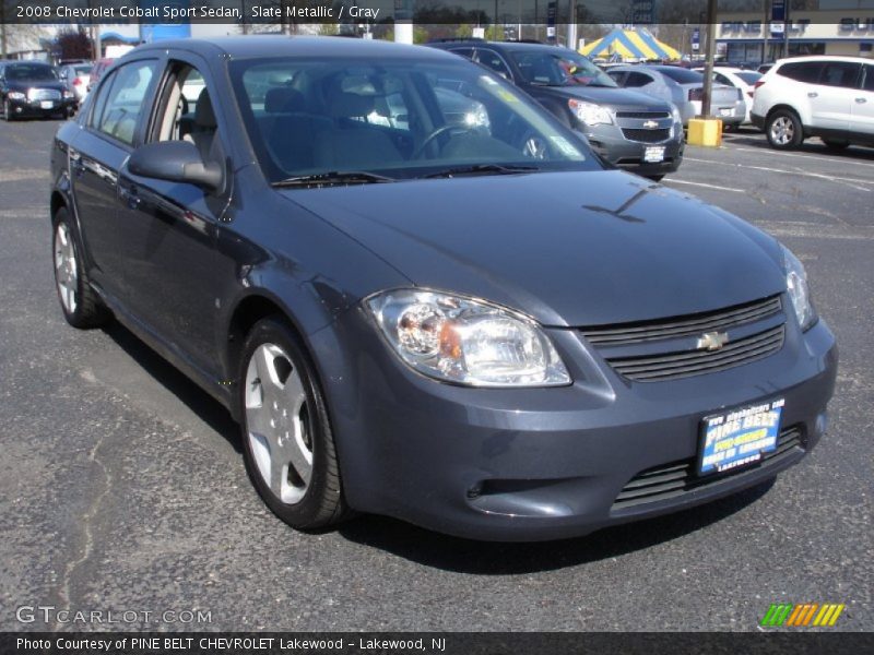 Slate Metallic / Gray 2008 Chevrolet Cobalt Sport Sedan