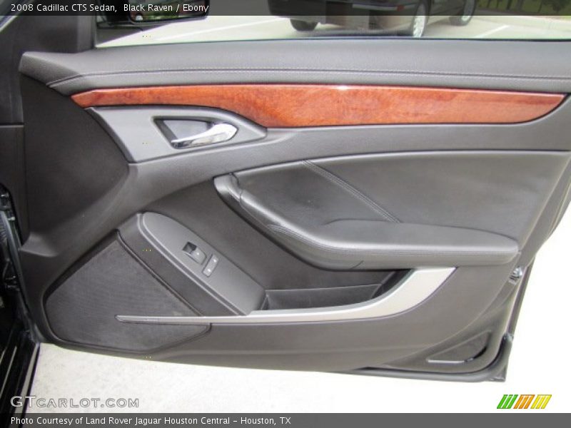 Black Raven / Ebony 2008 Cadillac CTS Sedan