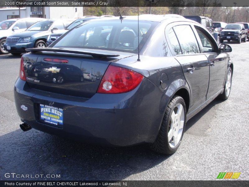 Slate Metallic / Gray 2008 Chevrolet Cobalt Sport Sedan