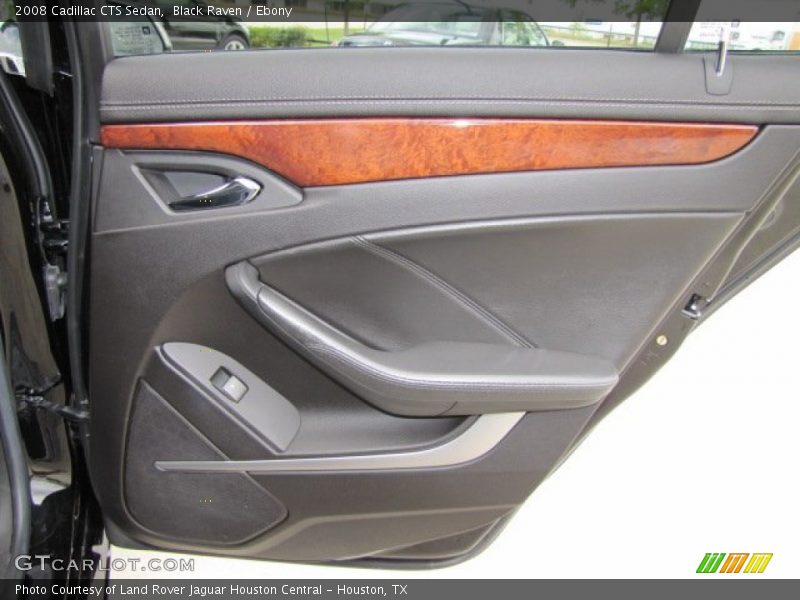 Black Raven / Ebony 2008 Cadillac CTS Sedan