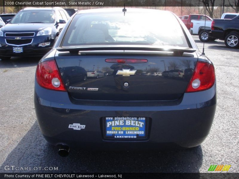 Slate Metallic / Gray 2008 Chevrolet Cobalt Sport Sedan