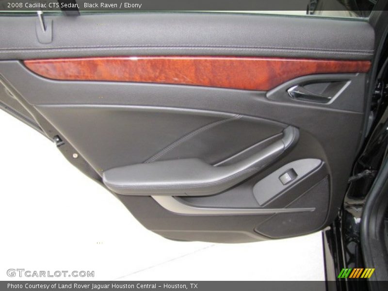 Black Raven / Ebony 2008 Cadillac CTS Sedan