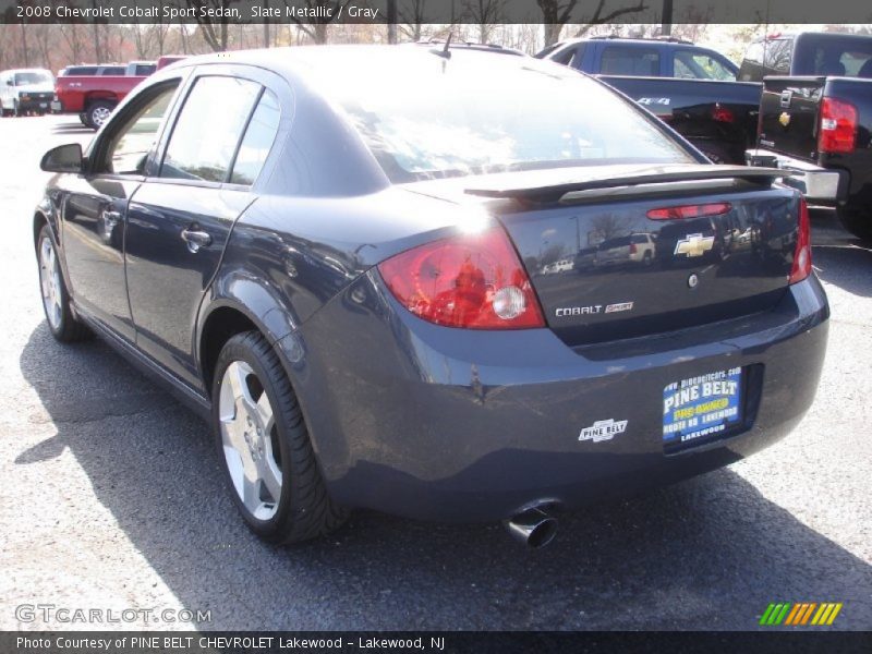 Slate Metallic / Gray 2008 Chevrolet Cobalt Sport Sedan