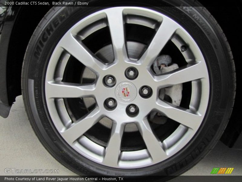 Black Raven / Ebony 2008 Cadillac CTS Sedan