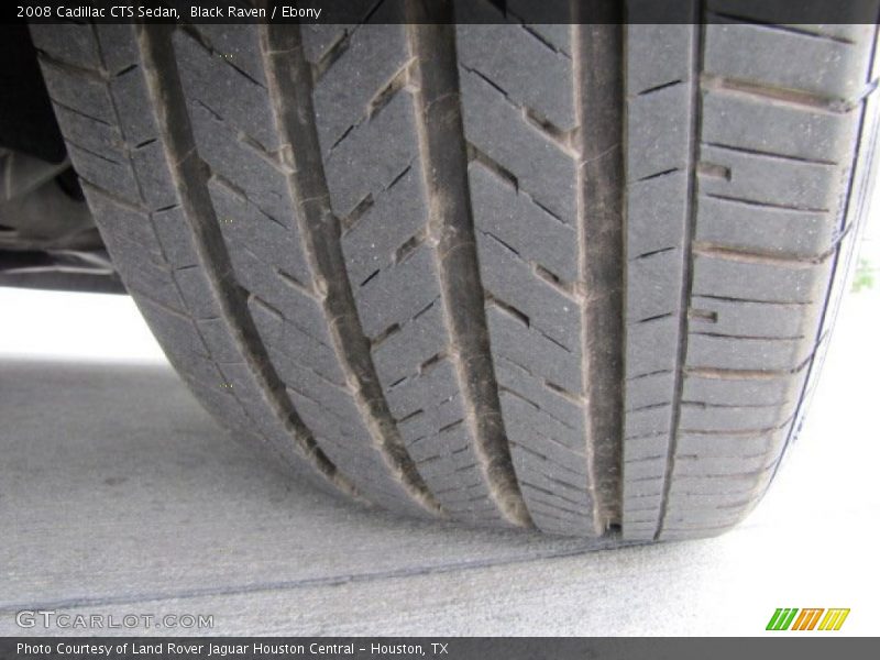 Black Raven / Ebony 2008 Cadillac CTS Sedan
