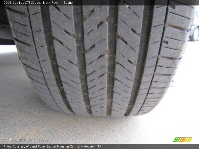 Black Raven / Ebony 2008 Cadillac CTS Sedan