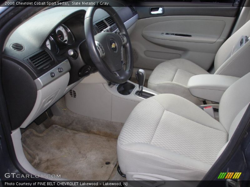 Slate Metallic / Gray 2008 Chevrolet Cobalt Sport Sedan