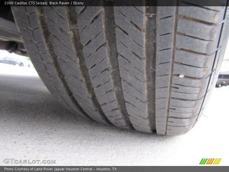 Black Raven / Ebony 2008 Cadillac CTS Sedan
