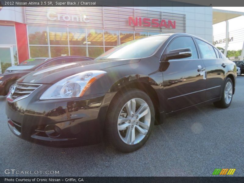 Super Black / Charcoal 2012 Nissan Altima 3.5 SR