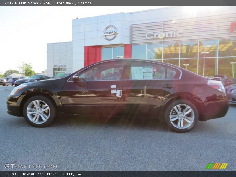 Super Black / Charcoal 2012 Nissan Altima 3.5 SR