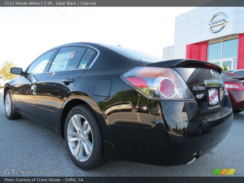 Super Black / Charcoal 2012 Nissan Altima 3.5 SR