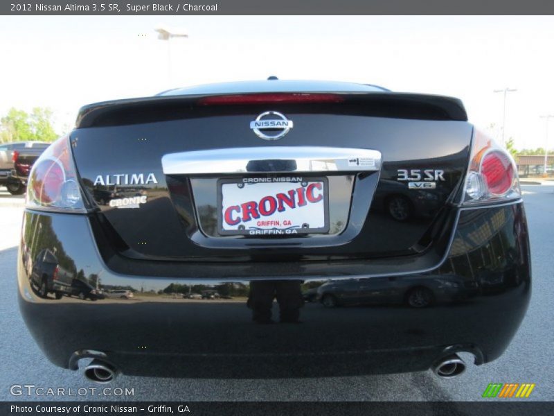 Super Black / Charcoal 2012 Nissan Altima 3.5 SR