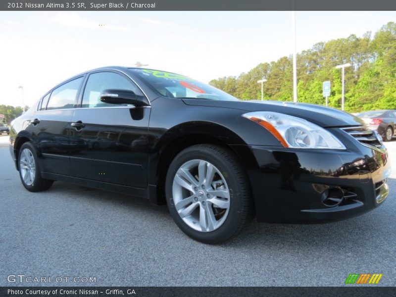Super Black / Charcoal 2012 Nissan Altima 3.5 SR