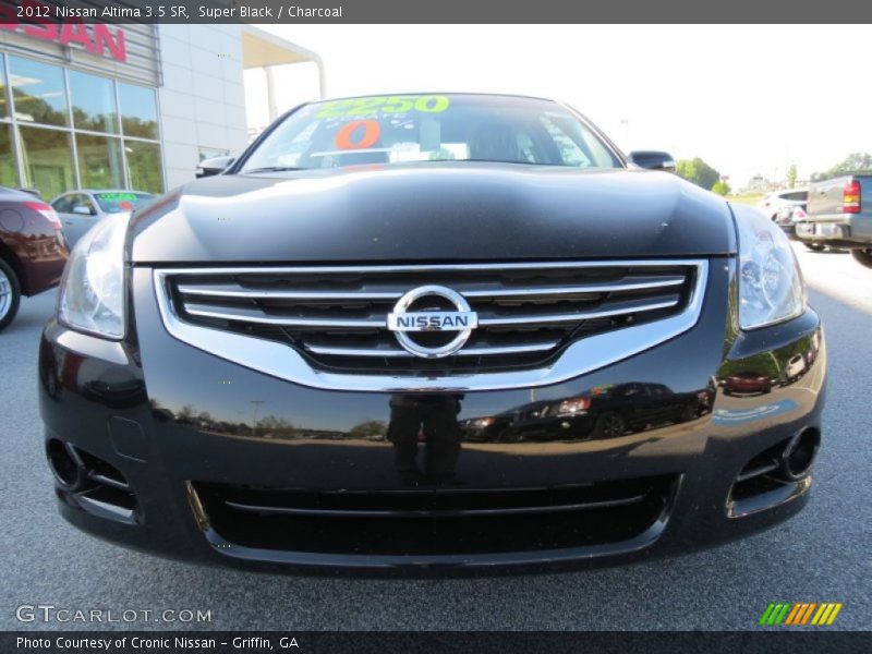 Super Black / Charcoal 2012 Nissan Altima 3.5 SR