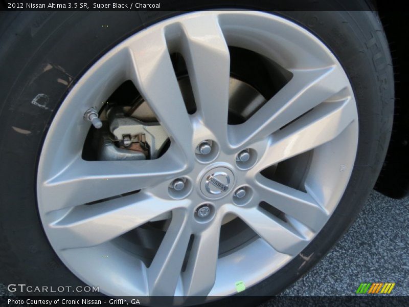 Super Black / Charcoal 2012 Nissan Altima 3.5 SR