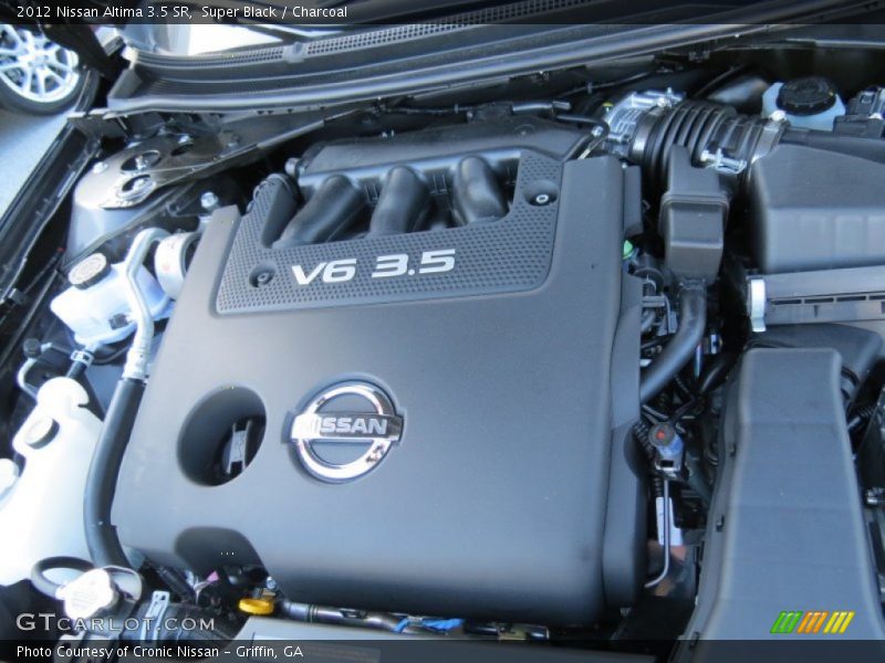 Super Black / Charcoal 2012 Nissan Altima 3.5 SR
