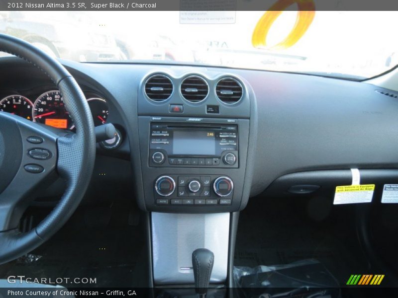 Super Black / Charcoal 2012 Nissan Altima 3.5 SR