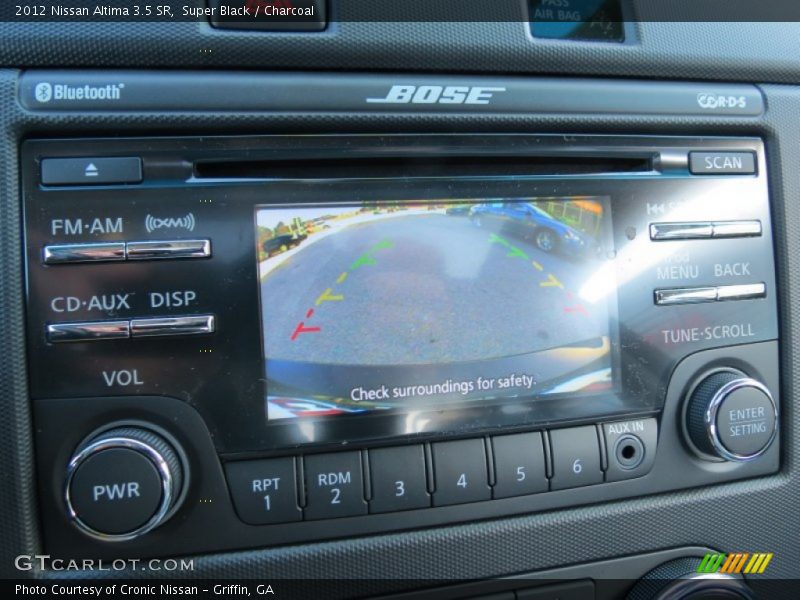 Super Black / Charcoal 2012 Nissan Altima 3.5 SR