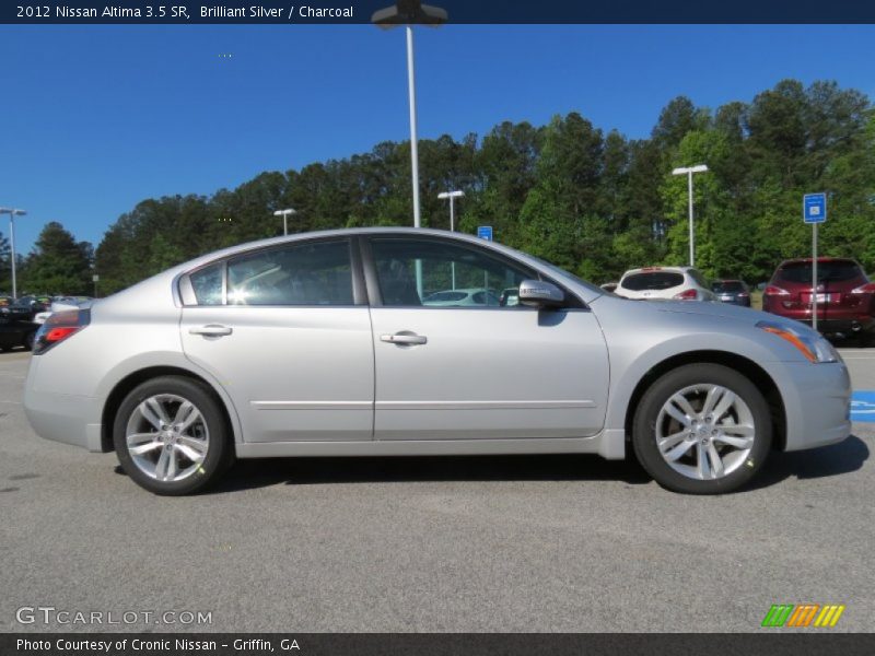 Brilliant Silver / Charcoal 2012 Nissan Altima 3.5 SR