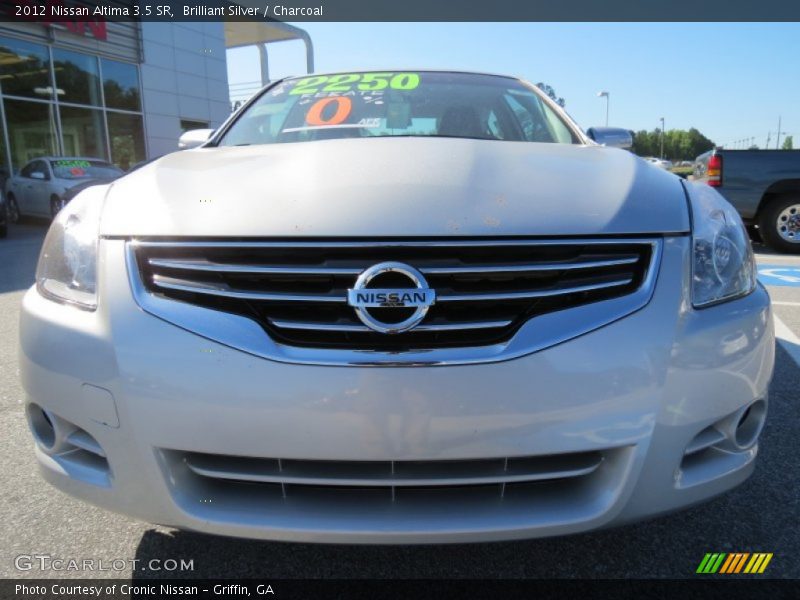 Brilliant Silver / Charcoal 2012 Nissan Altima 3.5 SR