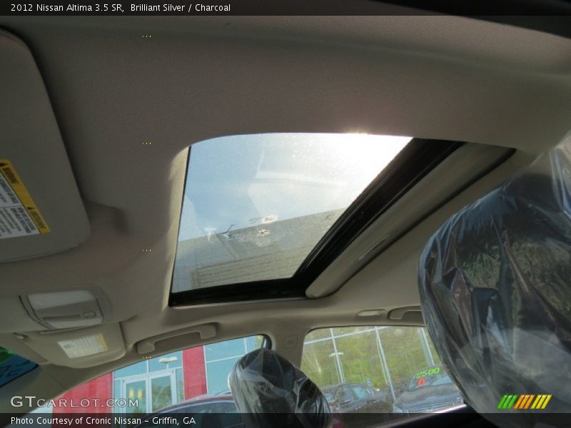 Brilliant Silver / Charcoal 2012 Nissan Altima 3.5 SR