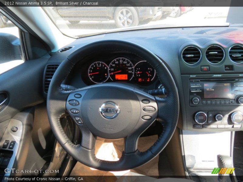 Brilliant Silver / Charcoal 2012 Nissan Altima 3.5 SR