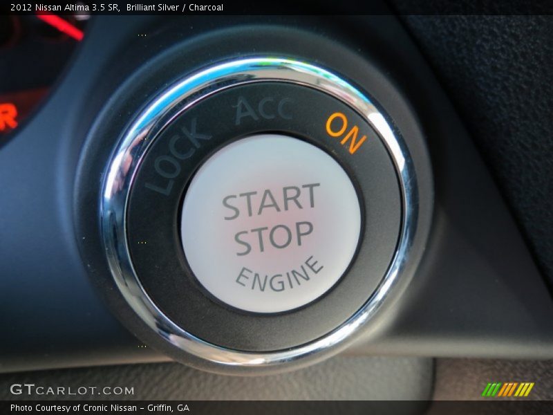Brilliant Silver / Charcoal 2012 Nissan Altima 3.5 SR