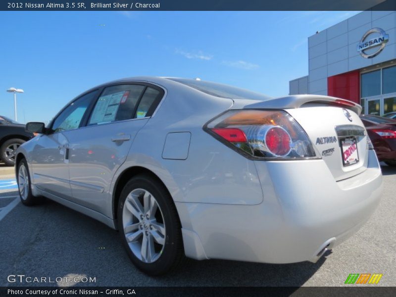 Brilliant Silver / Charcoal 2012 Nissan Altima 3.5 SR