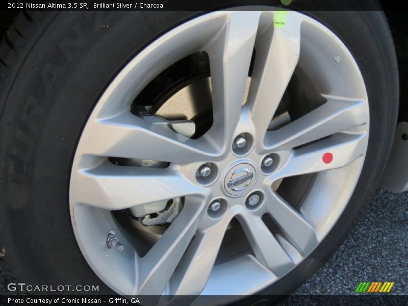 Brilliant Silver / Charcoal 2012 Nissan Altima 3.5 SR