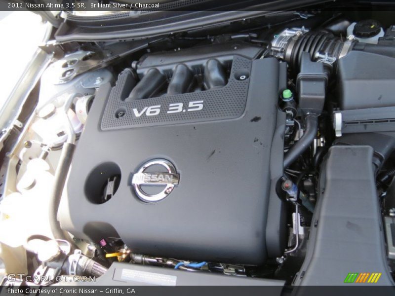 Brilliant Silver / Charcoal 2012 Nissan Altima 3.5 SR