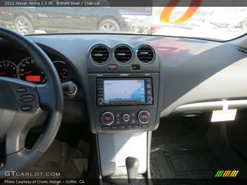 Brilliant Silver / Charcoal 2012 Nissan Altima 3.5 SR