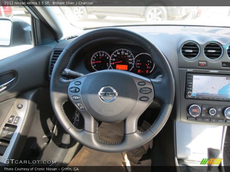 Brilliant Silver / Charcoal 2012 Nissan Altima 3.5 SR