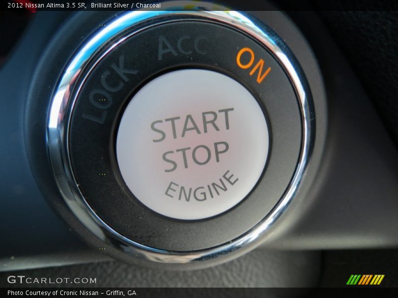 Brilliant Silver / Charcoal 2012 Nissan Altima 3.5 SR