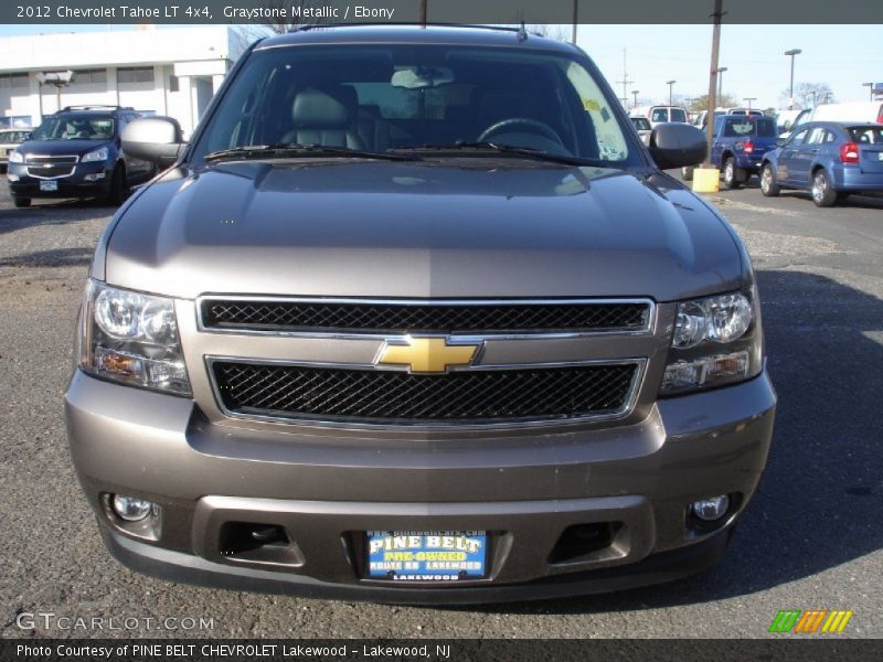 Graystone Metallic / Ebony 2012 Chevrolet Tahoe LT 4x4