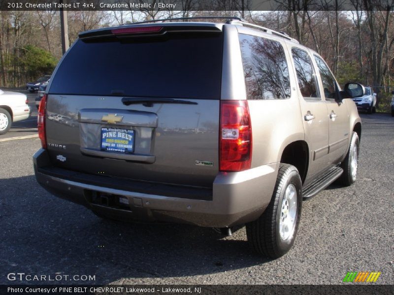 Graystone Metallic / Ebony 2012 Chevrolet Tahoe LT 4x4