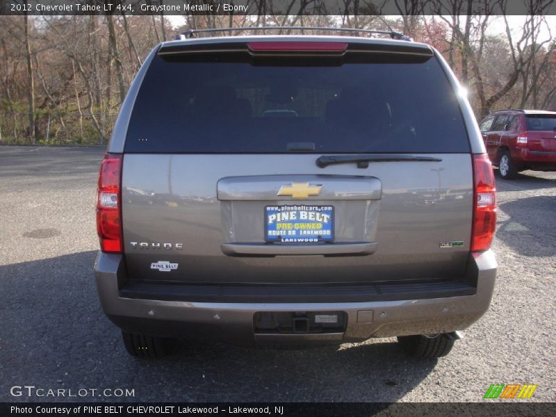 Graystone Metallic / Ebony 2012 Chevrolet Tahoe LT 4x4