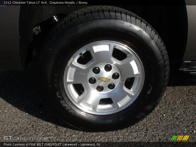 Graystone Metallic / Ebony 2012 Chevrolet Tahoe LT 4x4