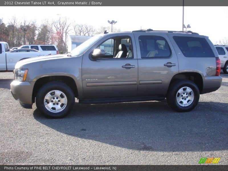 Graystone Metallic / Ebony 2012 Chevrolet Tahoe LT 4x4