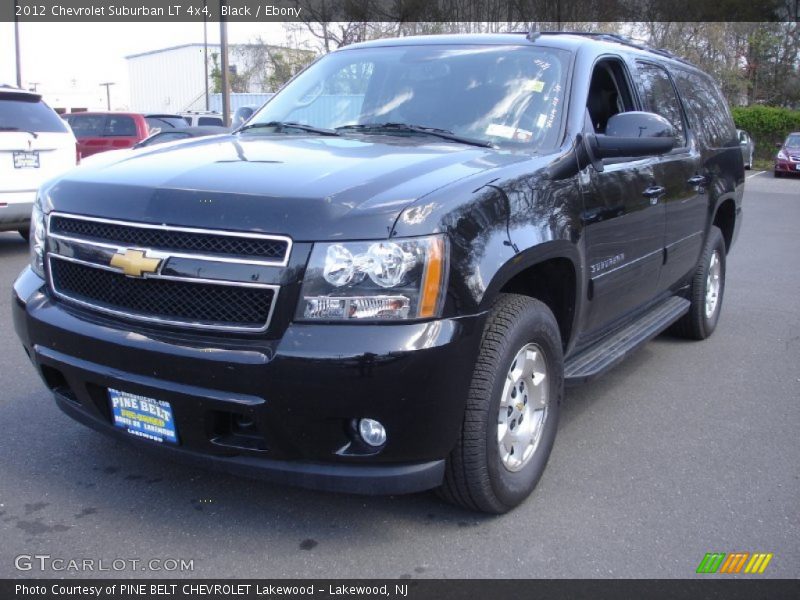 Black / Ebony 2012 Chevrolet Suburban LT 4x4