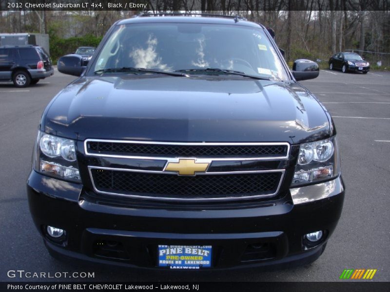 Black / Ebony 2012 Chevrolet Suburban LT 4x4