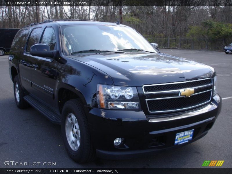 Black / Ebony 2012 Chevrolet Suburban LT 4x4