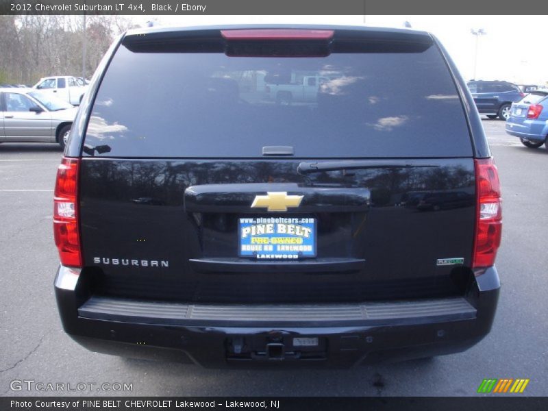 Black / Ebony 2012 Chevrolet Suburban LT 4x4
