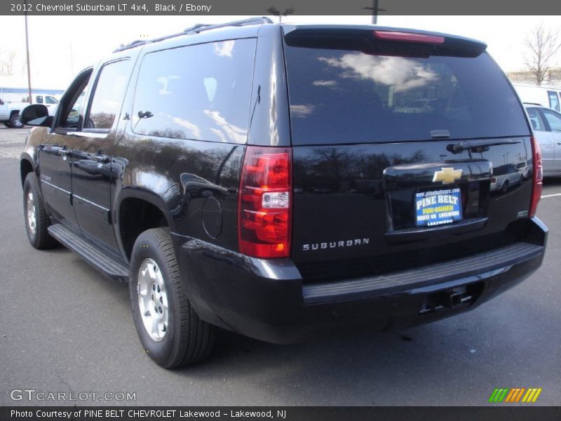 Black / Ebony 2012 Chevrolet Suburban LT 4x4