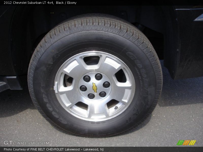 Black / Ebony 2012 Chevrolet Suburban LT 4x4