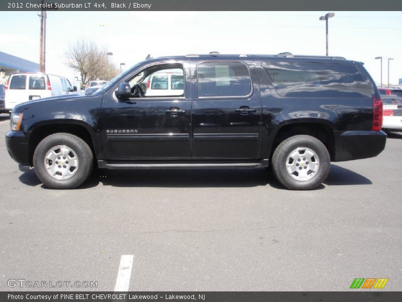 Black / Ebony 2012 Chevrolet Suburban LT 4x4