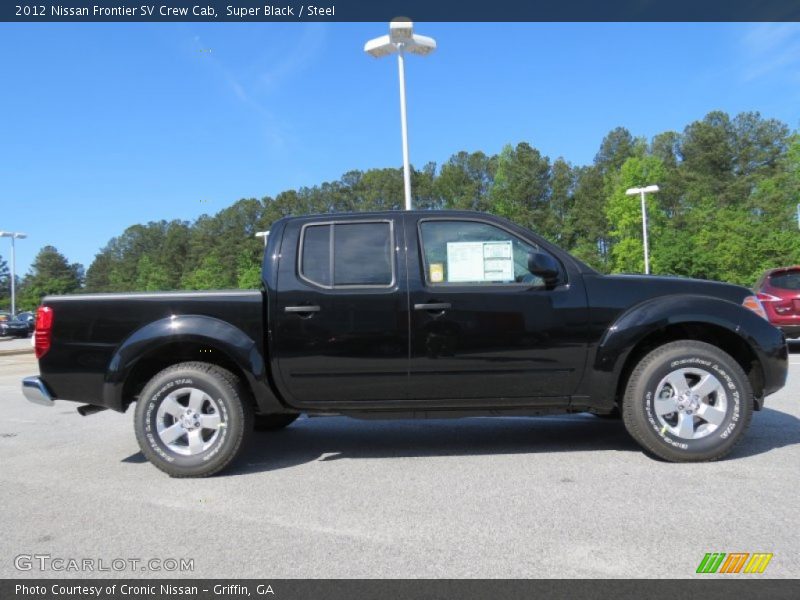 Super Black / Steel 2012 Nissan Frontier SV Crew Cab
