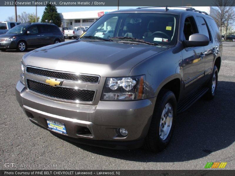 Graystone Metallic / Ebony 2012 Chevrolet Tahoe LT 4x4