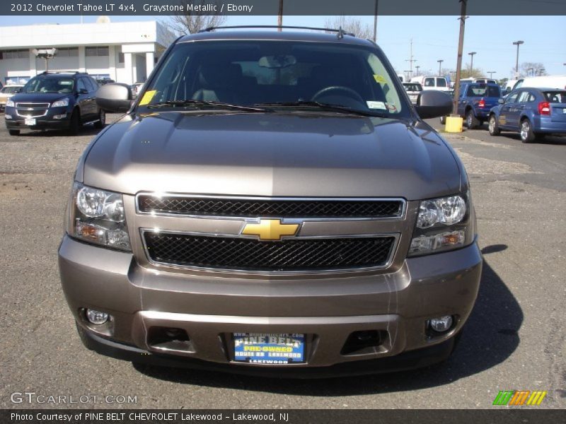 Graystone Metallic / Ebony 2012 Chevrolet Tahoe LT 4x4