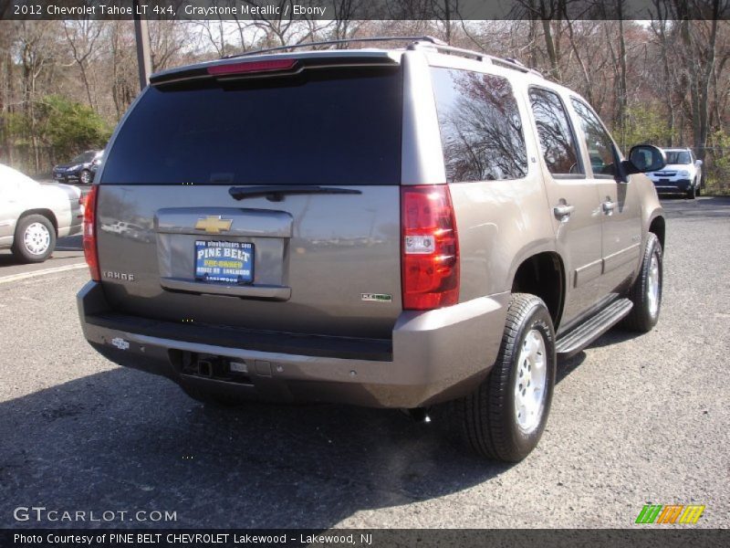 Graystone Metallic / Ebony 2012 Chevrolet Tahoe LT 4x4